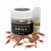 Method Feeder Fans Pop Up Duo Energy 10 mm 50 ml + Sprej Esence 2 ml - Krill