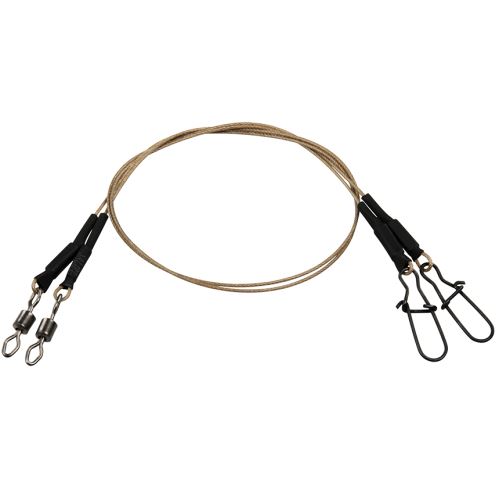 Dam Lanko Coated Core49 Spin Leader Brown 2 ks 30 cm