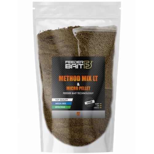 FeederBait Methodmix LT & Micro Pellet 800 g + 200 g