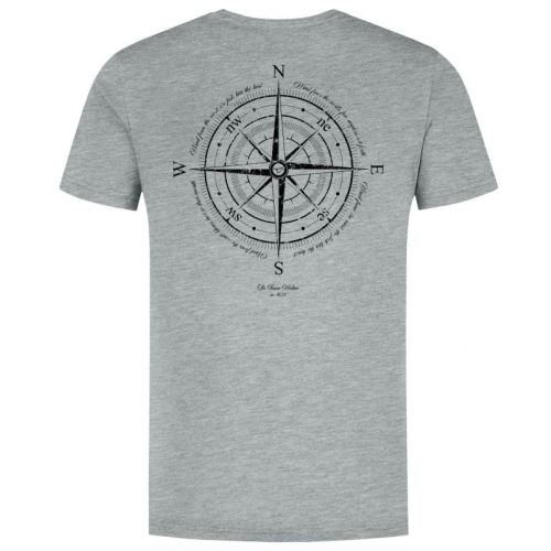 Korda Tričko Compass Tee Heather Grey