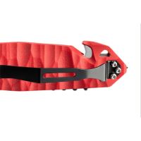 TB Outdoor Zatvárací Nôž CAC Army PA6 TX Kombinované Ostrie Vývrtka Red (2)