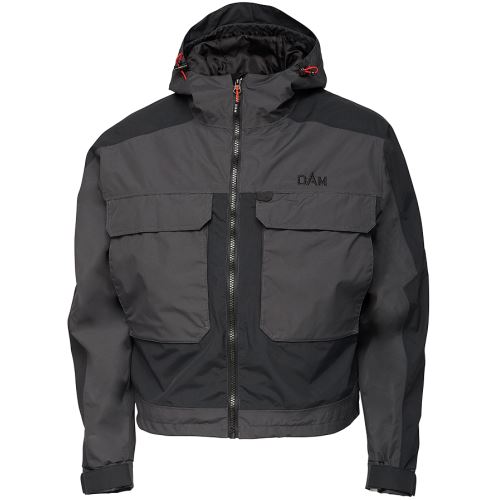 Dam Bunda Dryzone Wading Jacket Black Grey