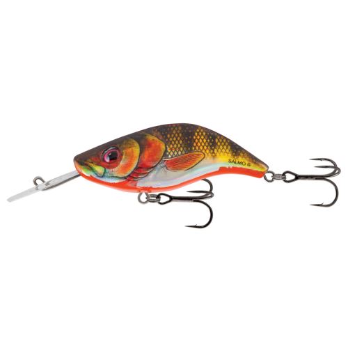Salmo Wobler Sparky Shad Floating Yellow Holographic Shad 4 cm