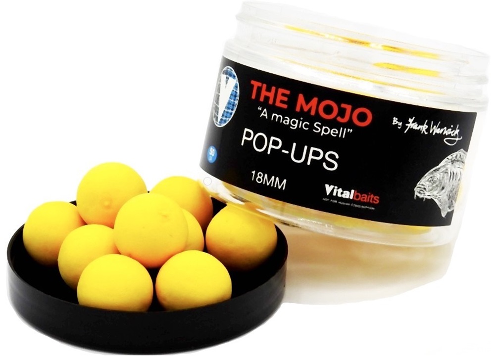 Vitalbaits pop-up the mojo yellow 50 g - 18 mm