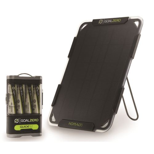 Goal Zero Solárny Panel Nomad 5 s Batériovým Boxom Guide 12 Solar Kit