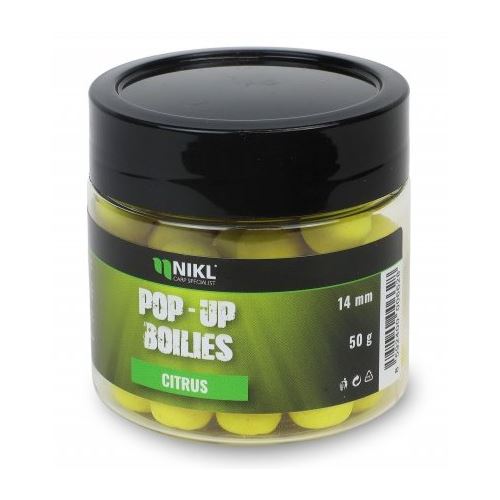Nikel Plávajúce Pop-Up Boilies Citrus