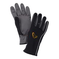 Savage Gear Rukavice Softshell Winter Glove Black - L