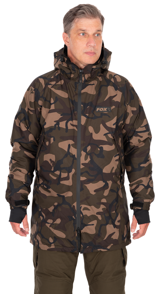 E-shop Fox bunda camo sherpa tec 3/4 jacket limited - s