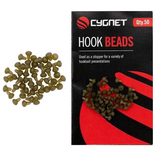 Cygnet Gumový Stoper Hook Beads 50 ks