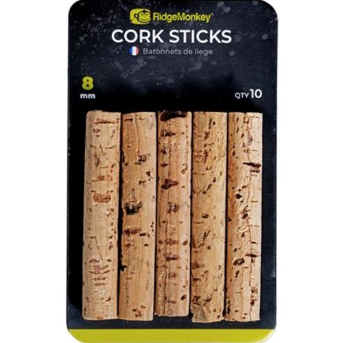 RidgeMonkey Korkové Tyčinky Combi Bait Drill Spare Cork Sticks