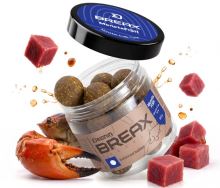 Delphin Vyvážené Boilies BreaX MonstaFISH Monster Krab Tuniak 100 g - 24 mm