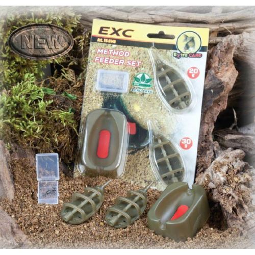 Extra Carp method feeder set 2+1