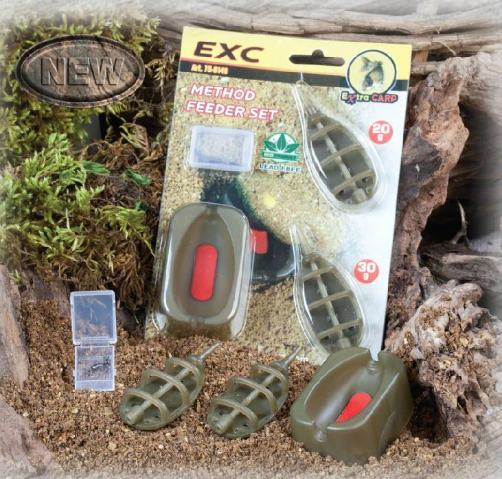 E-shop Extra carp method feeder set 2+1