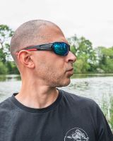 Fox Rage Polarizačné Okuliare Shield Wraps Brown Lense Mirror Blue (6)