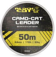 Black Cat Splietaná Náväzcová Šnúra Camo-Cat Leader 50 m (1)