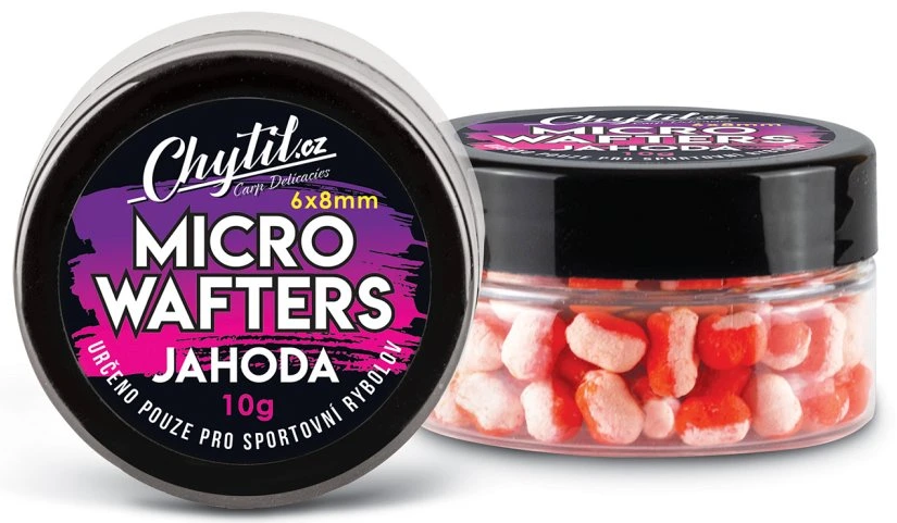 Chytil micro wafters 10 g 6x8 mm - jahoda