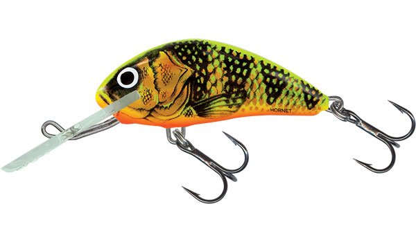 Salmo wobler hornet floating gold fluo perch-3,5 cm 2,2 g