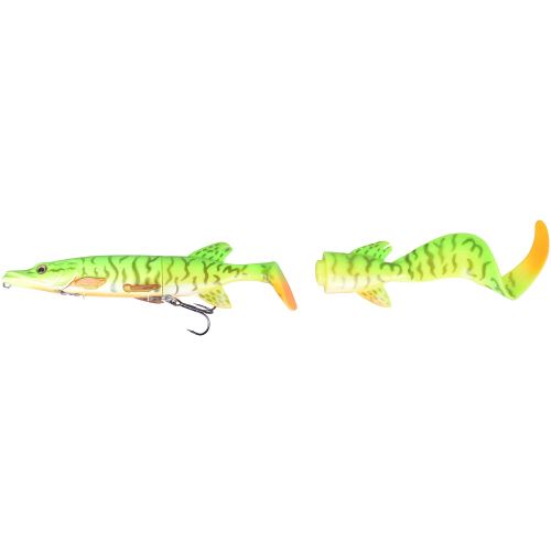 Savage Gear Gumová Nástraha 3D Hybrid Pike Slow Sink Firetiger - 17 cm 45 g