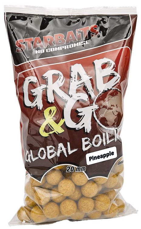 Starbaits boilies g&g global pineapple - 2,5 kg 14 mm