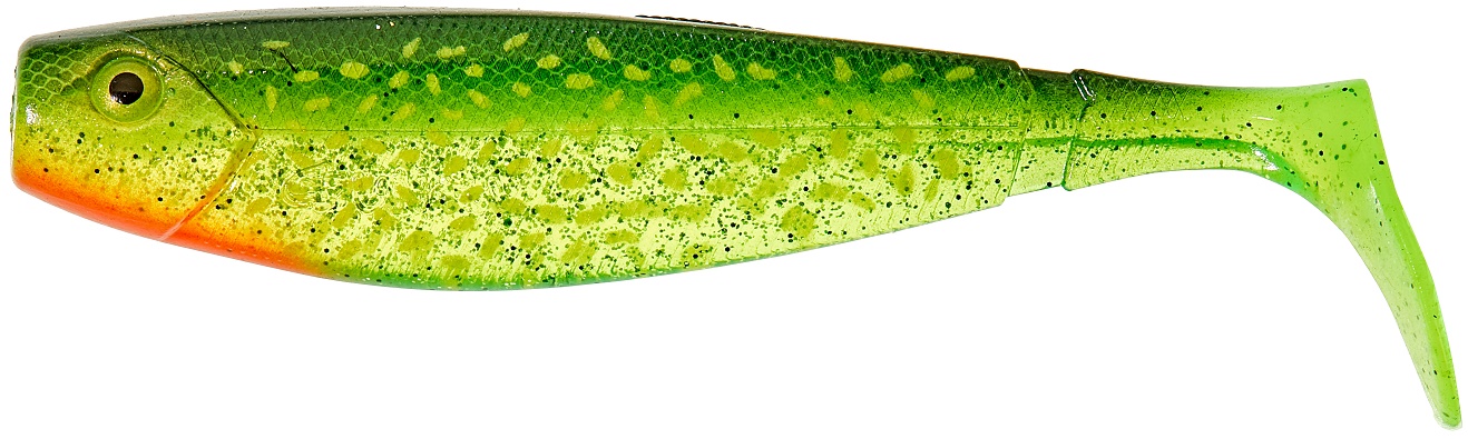 Gunki gumová nástraha g bump ghost uv fire pike box - 17 cm 55,4 g