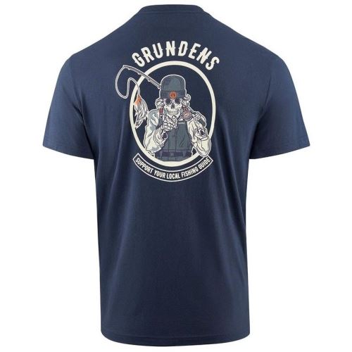Grundéns Tričko Support Guides SS T-Shirt Dark Navy