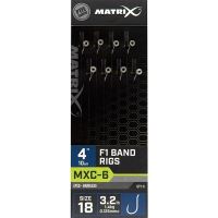 Matrix Nadväzec MXC-6 Barbless Band Rigs F1 10 cm - 18 0,125 mm