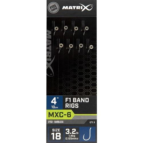 Matrix Nadväzec MXC-6 Barbless Band Rigs F1 10 cm