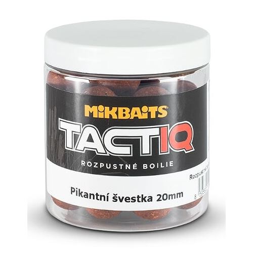 Mikbaits Rozpustné Boilies Tactiq Pikantná Slivka 250 ml