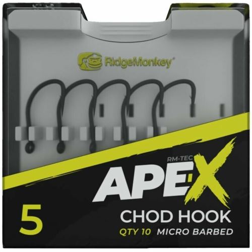 RidgeMonkey Háčik Ape-X Chod Barbed 10 ks