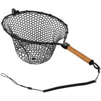 Fencl Muškársky Podberák King XL Natur So Silikónovou Sieťou Magnetický Držiak a Poistné Lanko 47x57 cm Fencl Muškársky Podberák King XL Natur So Silikónovou Sieťou Magnetický Držiak a Poistné Lanko 47x57 cm