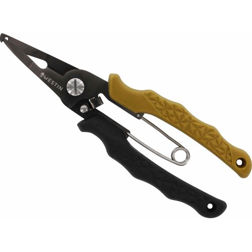 Westin Kliešte HD Split Ring Pliers Black Sand