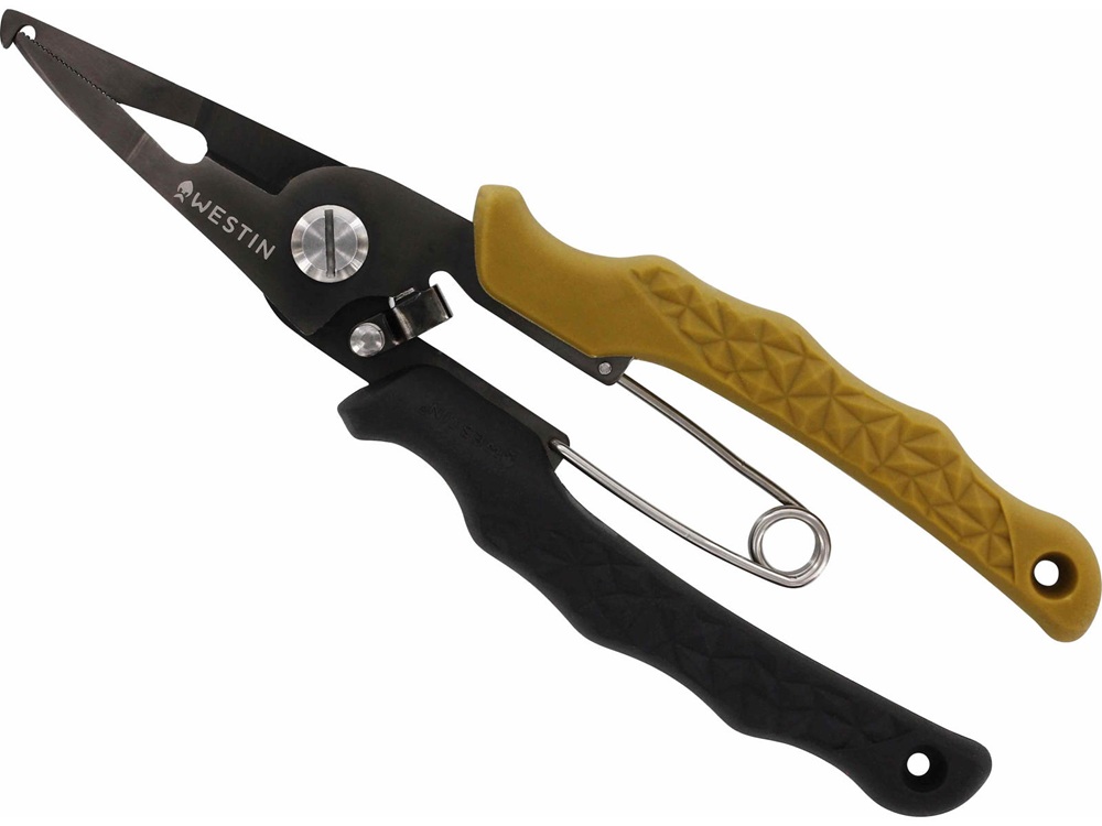 E-shop Westin kliešte hd split ring pliers black sand - 19 cm