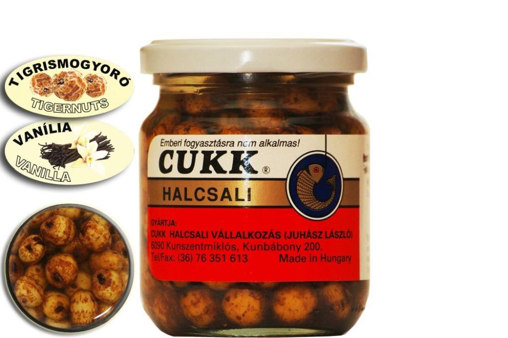 Cukk nakladaný tigrí orech 220 ml - vanilka