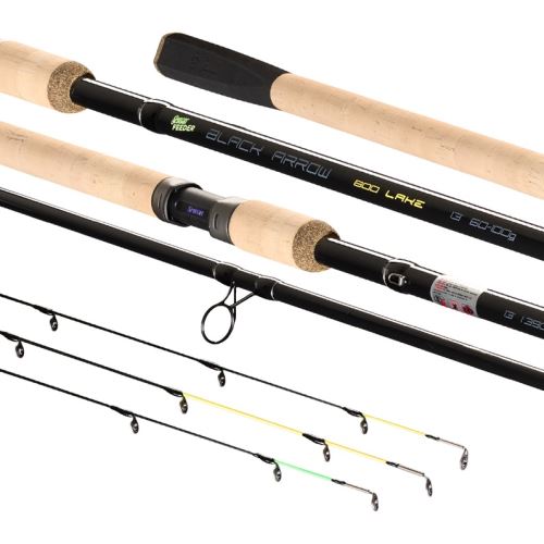 Sensas Prút Black Arrow Feeder 800 Lake 3,9 m 60-100 g 2+3 Diely