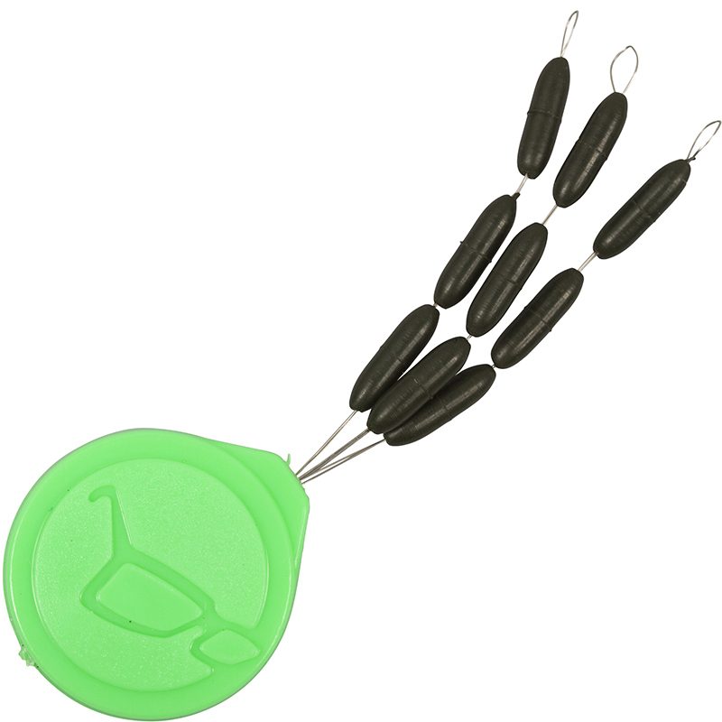 E-shop Korda tungstenové stopery sinker hooklink weight weedy green-small 12 ks