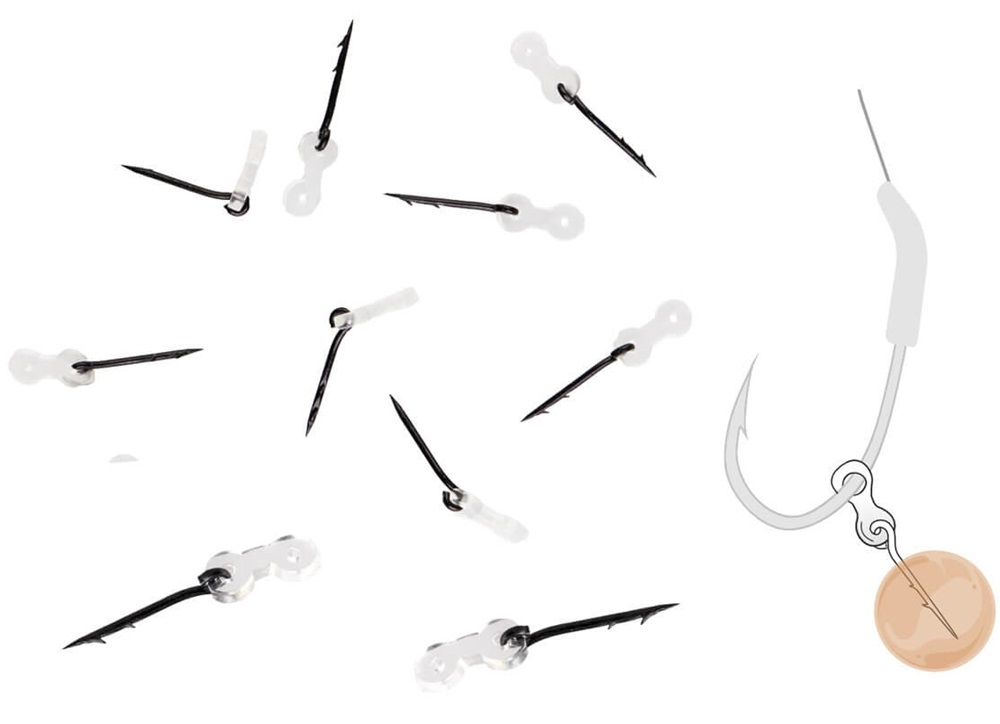 E-shop Zfish trn bait spike silicone holder 10 ks - s (7,5 mm)
