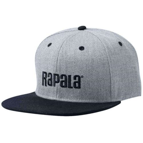 Rapala Šiltovka Cap Flat Brim Grey/Black