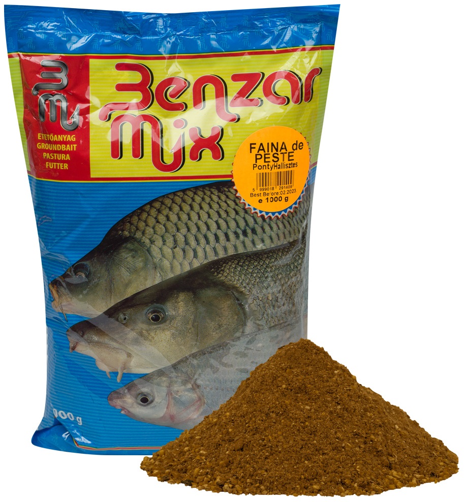 Benzar mix krmítková zmes 1 kg -  rybia múčka