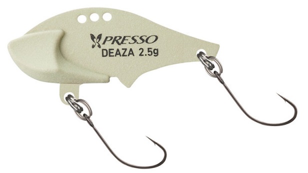 Daiwa plandavka presso deaza 3,1 cm 2,5 g - latte green glow