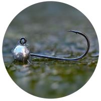 RedBass Jigová Hlavička Sickle 5 ks 2 - 1 g