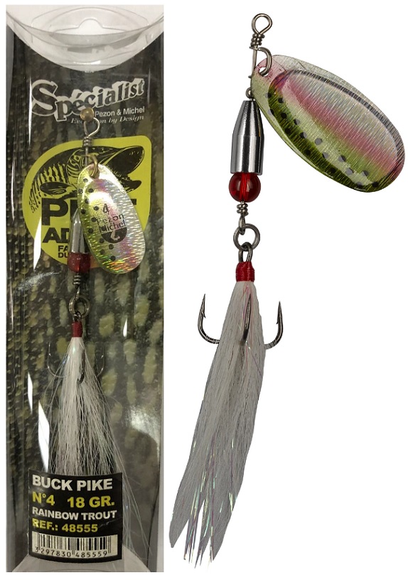 Pezon&michel rotačka buck pike rainbow - 24 g