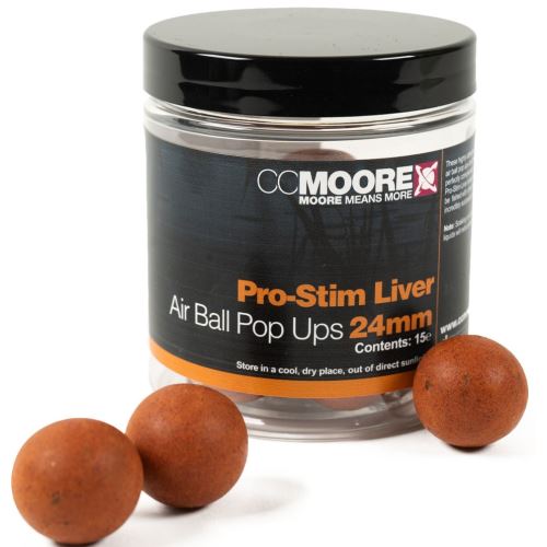 CC Moore Plávajúce Boilie Pro-Stim Liver Air Ball Pop Ups