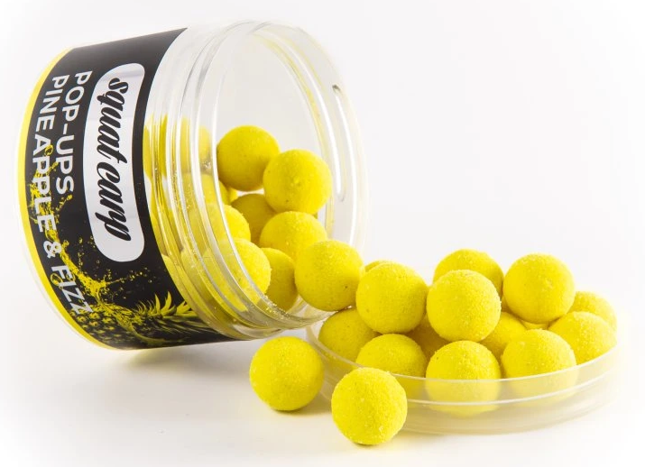 Squat carp plávajúce boilies pop-up pineapple fizz 60 g - 16 mm