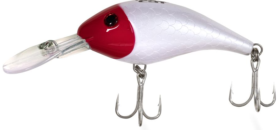 Black cat wobler cranker red head 12 cm 25 g