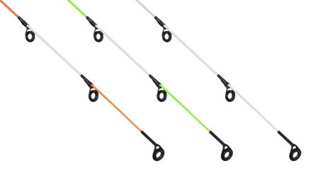 E-shop Delphin feederová špička xtenz 2,4 mm carbon - medium - zelená