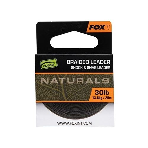 Fox Náväzcová Šnúrka Naturals Braided Leader 20 m