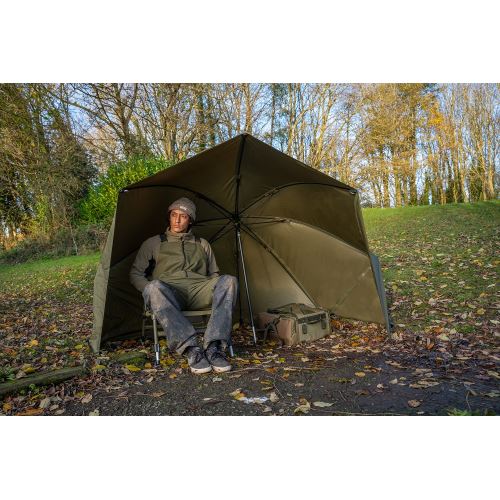 Korum Prístrešok Progress Graphite Brolly Shelter 50”