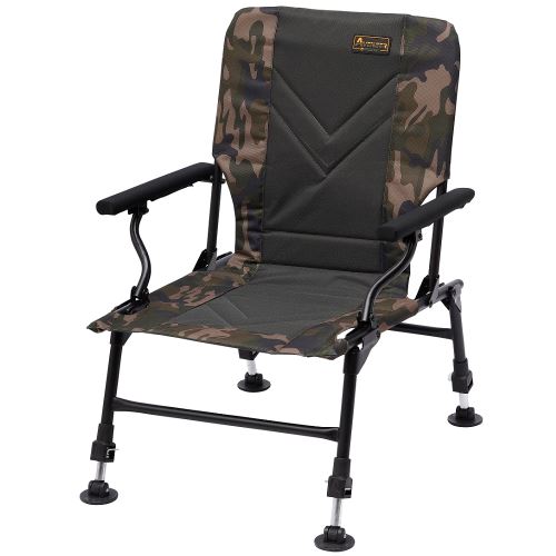 Prologic Kreslo Avenger Relax Camo Chair W/Armrests Covers