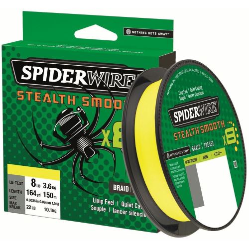 Spiderwire Splietaná Šnúra Stealth Smooth 8 Žltá 150 m