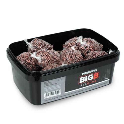 Mikbaits PVA Bomb BigB Broskyňa Black Pepper 15 ks